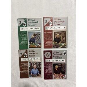 Marti Michell Encyclopedia Of Patchwork Blocks Perfect System Volumes 2 3 4 6